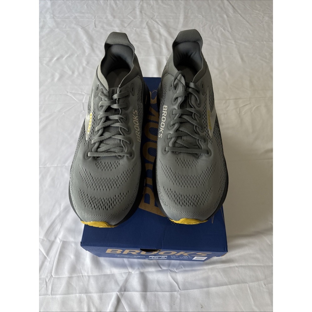Size 10.5 - Brooks Adrenaline GTS 25 Grey/Ebony/Jasmin